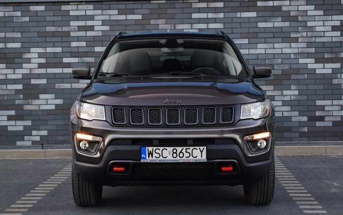 Jeep Compass cena 84900 przebieg: 90000, rok produkcji 2019 z Sochaczew małe 781